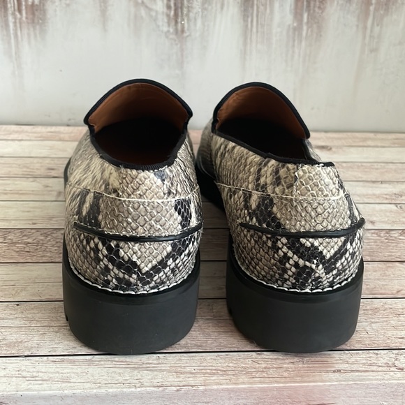 SARTO BY FRANCO SARTO
Tivoli Snake-Print Leather Loafers size 10 M New with tags - Picture 4 of 10